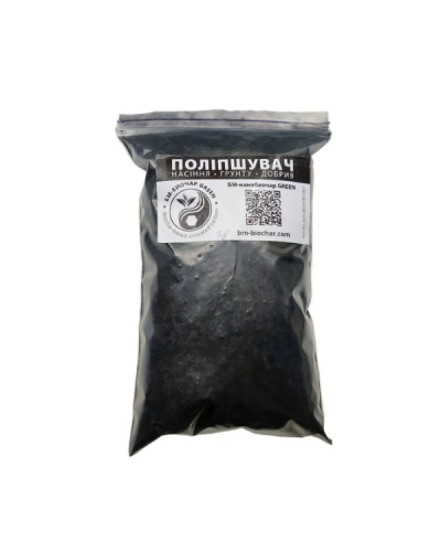 Биочар - органическое удобрение, 1 кг