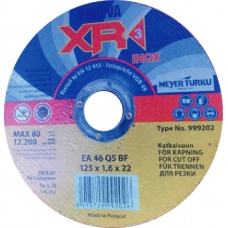 Круг отрезной по металлу 125*1,6*22 PUREVA (Финляндия)