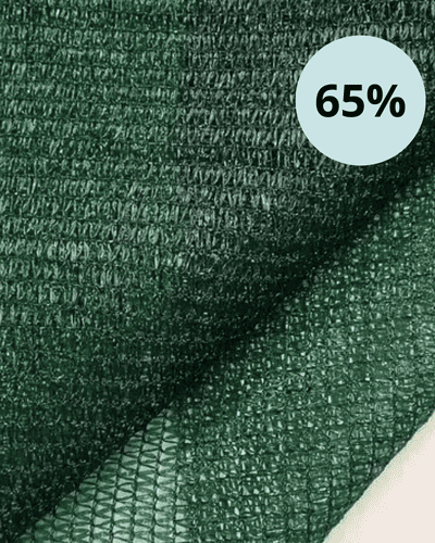 Сетка затеняющая ширина 3м 65% от 1м