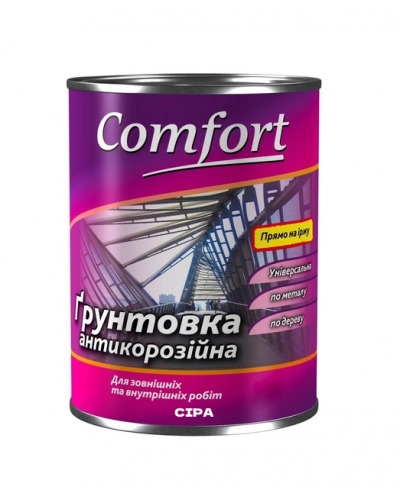 Грунтовка "Comfort" ГФ-021 (серая) 0,9 кг